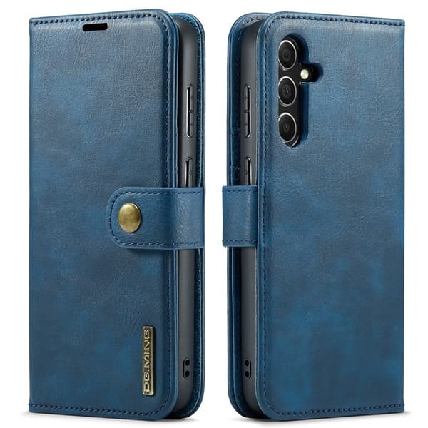 DG.MING 2-in-1 Magnet Wallet Samsung Galaxy S26 Blue
