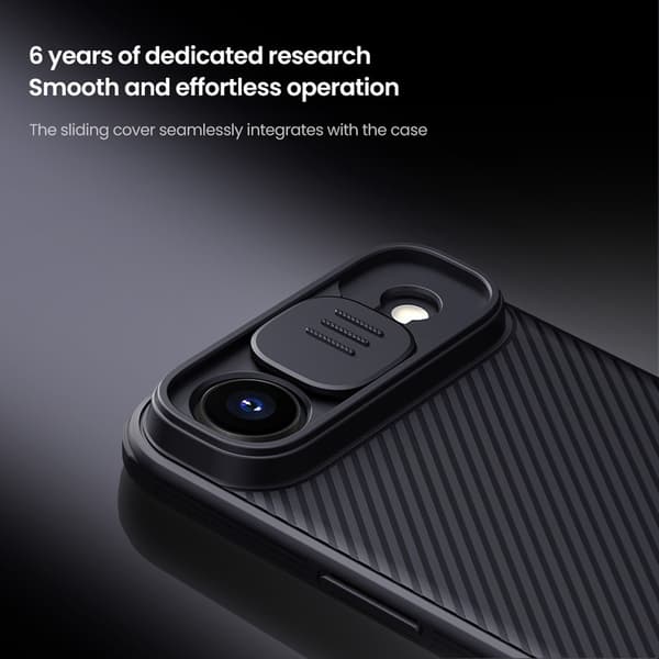 Nillkin CamShield Skal iPhone Air Svart