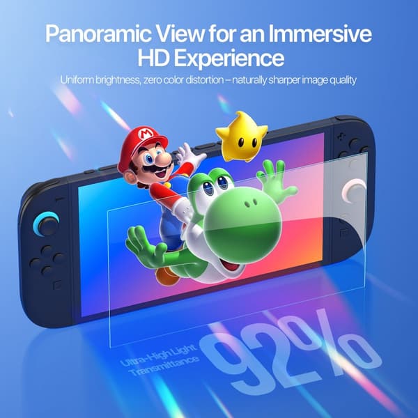 Dux Ducis Heltäckande Härdat Glas Skärmskydd Nintendo Switch 2
