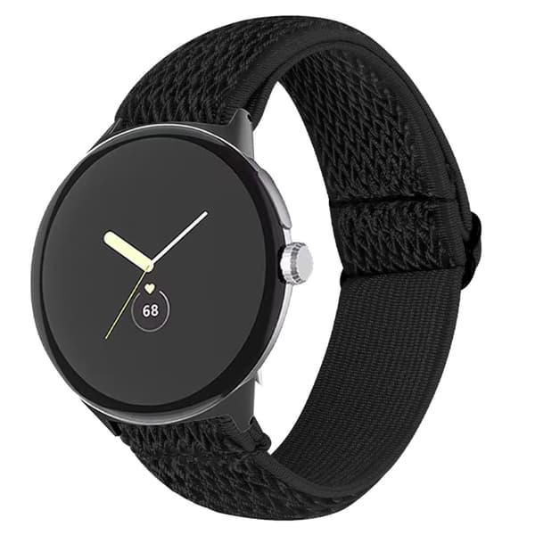 Vävd Nylonarmband Google Pixel Watch 3 41mm Svart