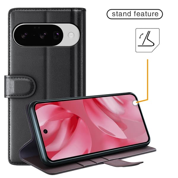 Äkta Läderfodral Google Pixel 10 Pro Brun