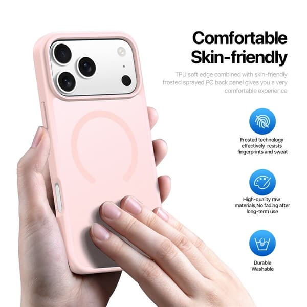 Dux Ducis Yind Series Case MagSafe iPhone 17 Pro Max Pink