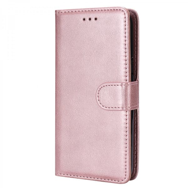 Läder Magnetfodral iPhone 17 Rosa