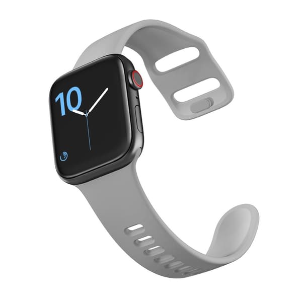 Silicone Band Apple Watch Series 11 46mm Grey