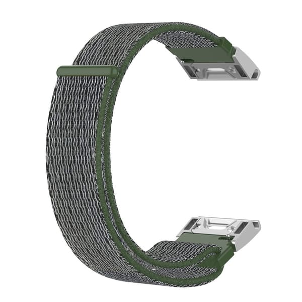 Nylonarmband Garmin Fenix 6X Pro Grön