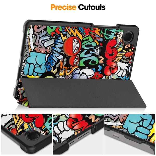 Samsung Galaxy Tab A11 Fodral Tri-fold Graffiti