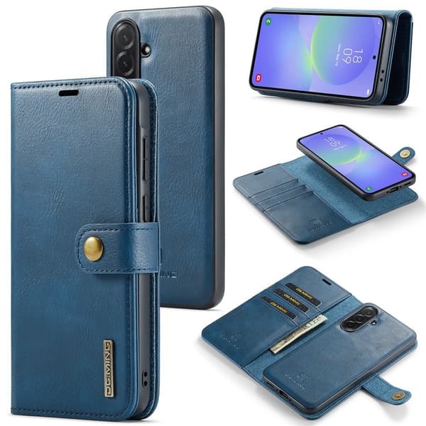DG.MING 2-i-1 Magnetiskt Plånboksfodral Samsung Galaxy A37 Blå