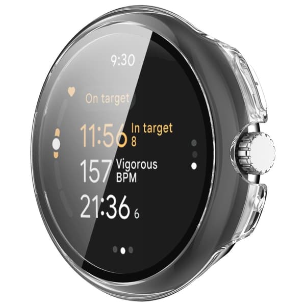 Skal Google Pixel Watch 3 41mm Hårdplast + Glas Transparent