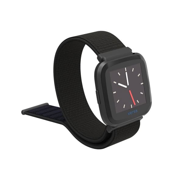 Nylonarmband Fitbit Versa Svart