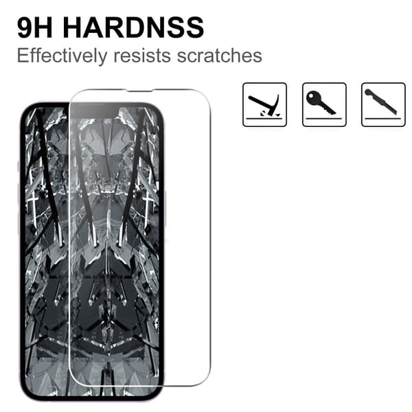 iPhone 16e Skärmskydd Härdat Glas 0.3mm