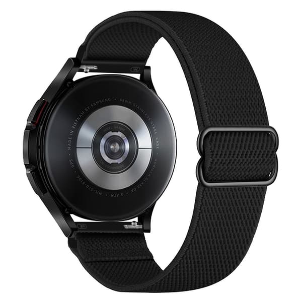 Elastiskt Nylonarmband Garmin Vivoactive 6 Svart