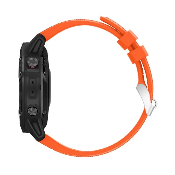 Silikonarmband Garmin Fenix E 47mm Orange