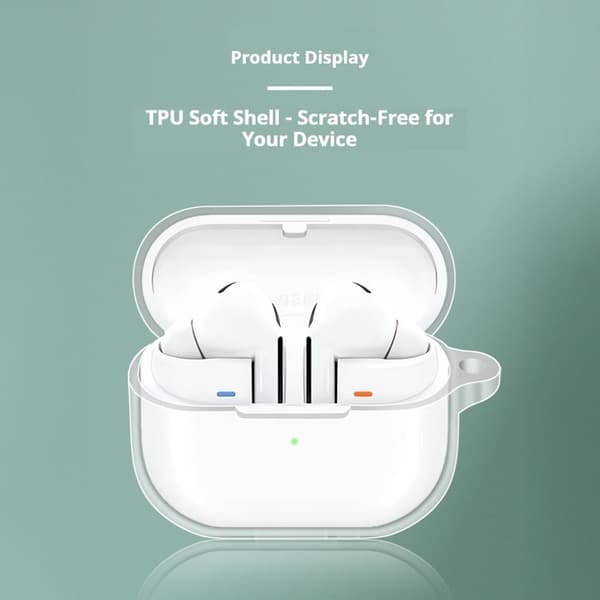 Skal Samsung Galaxy Buds 3 TPU Transparent