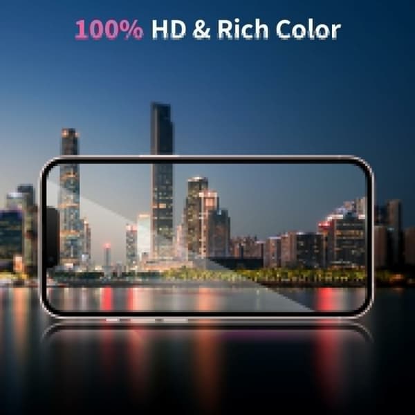 iPhone 16e Skärmskydd 0.2mm Härdat Glas 2-Pack