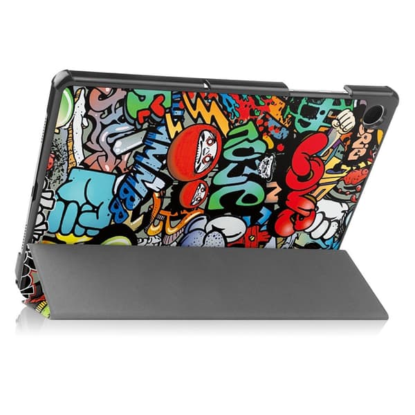 Samsung Galaxy Tab A11 Plus Fodral Tri-fold Graffiti