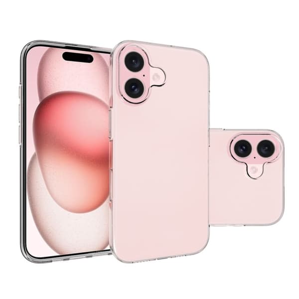 Skal iPhone 17 TPU Genomskinlig