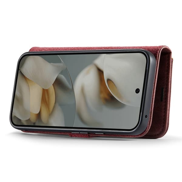 DG.MING 2-in-1 Magnet Wallet Google Pixel 10 Pro XL Red