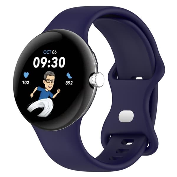 Silikonarmband Google Pixel Watch 3 41mm Blå
