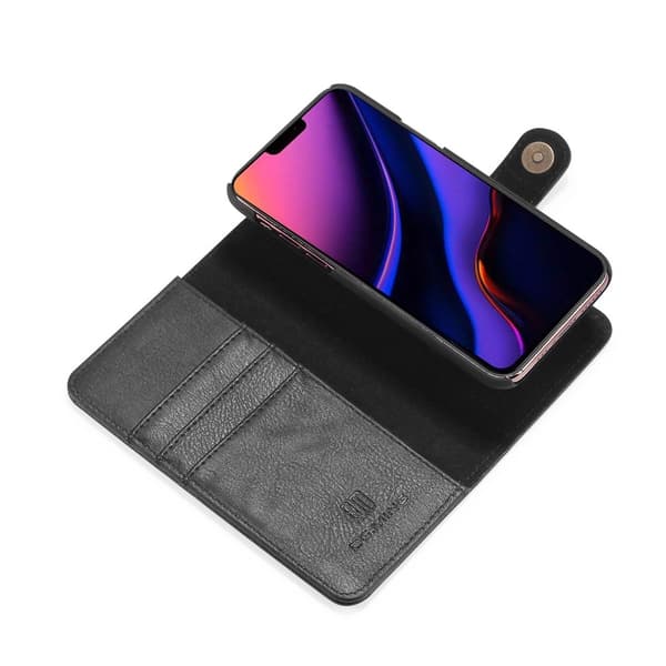 DG.MING 2-in-1 Magnet Wallet iPhone 11 Pro Black