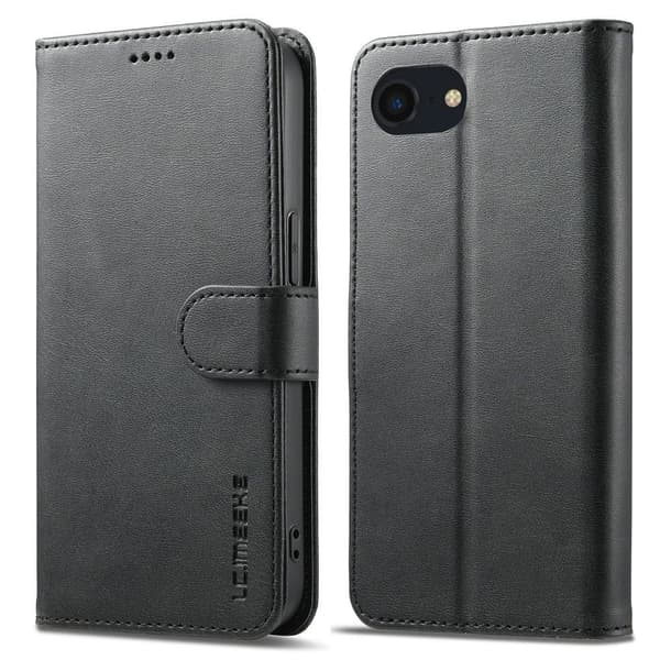 LC.IMEEKE Plånboksfodral iPhone 16e Svart