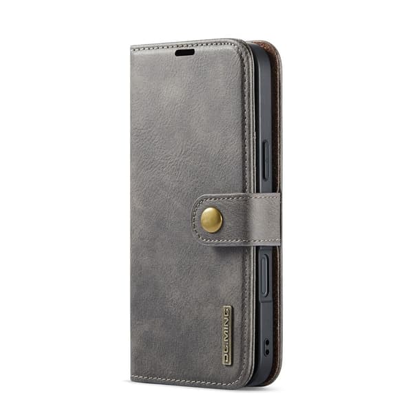 DG.MING 2-in-1 Magnet Wallet iPhone 17 Brown