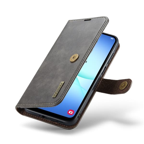 DG.MING 2-in-1 Magnet Wallet Samsung Galaxy A17 Brown