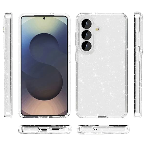 Samsung Galaxy S26 Plus Skal Glitter Transparent