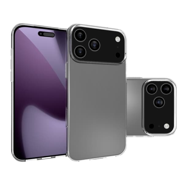 Skal iPhone 17 Pro Max TPU Genomskinlig