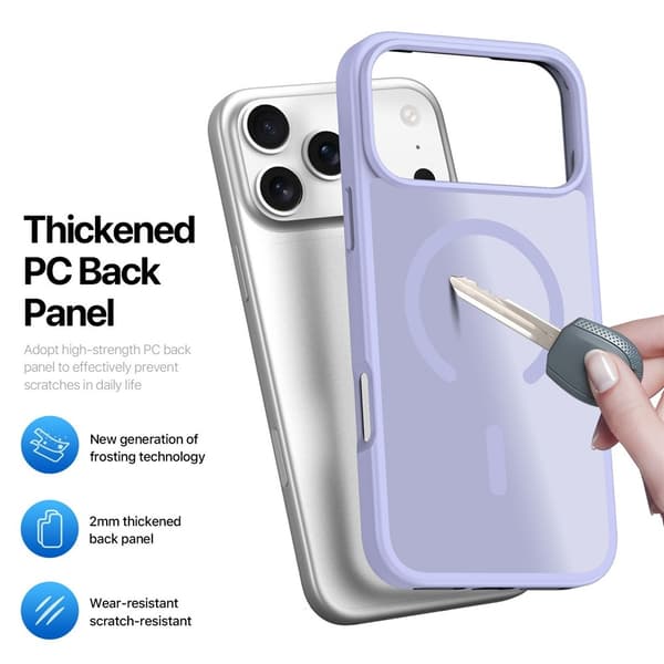 Dux Ducis Yind Series Case MagSafe iPhone 17 Pro Purple