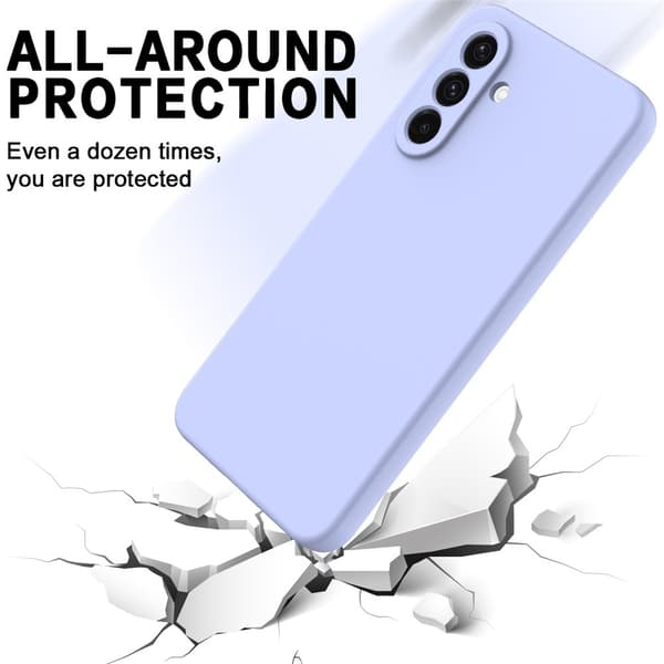 Silikonskal Samsung Galaxy A17 Lila