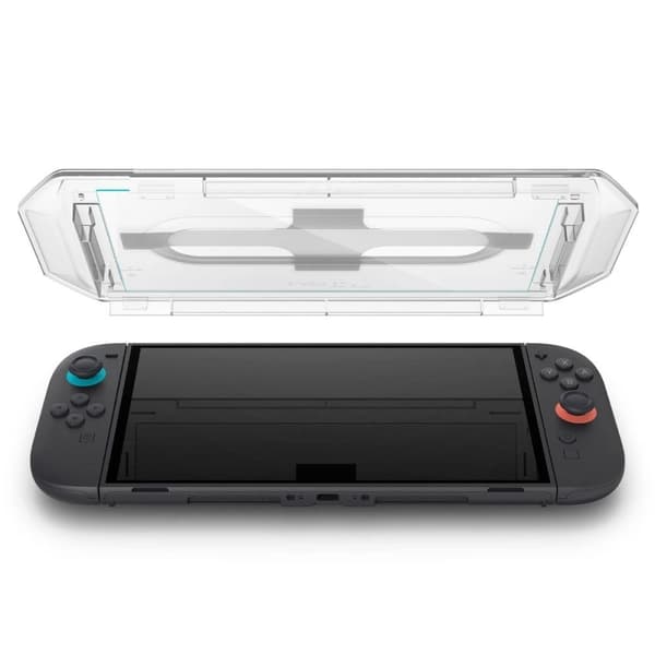 Spigen Nintendo Switch 2 Screen Protector GLAS.tR EZ Fit 2-Pack