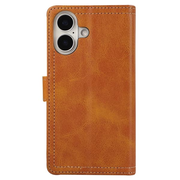 Plånboksfodral Multi-Slot iPhone 17 Cognac