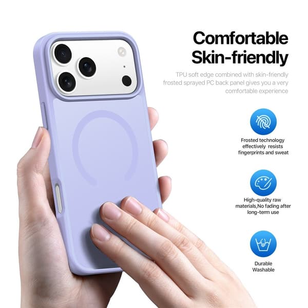 Dux Ducis Yind Series Case MagSafe iPhone 17 Pro Max Purple