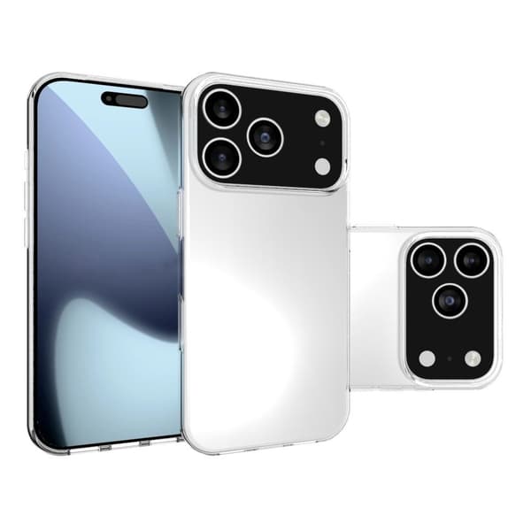 Skal iPhone 17 Pro TPU Genomskinlig