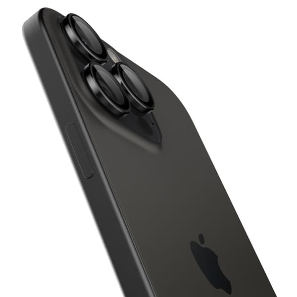 Spigen iPhone 17 Pro EZ Fit Optik Pro Lens Protector 2-pack Black
