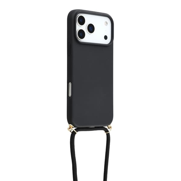iPhone 17 Pro Max Skal Halsband Svart