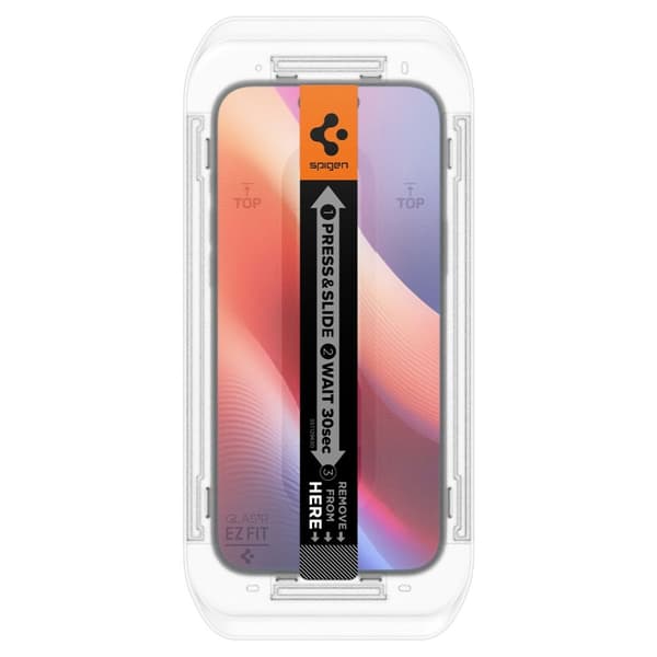 Spigen iPhone 16 Pro Screen Protector Privacy GLAS.tR EZ Fit (2-Pack)