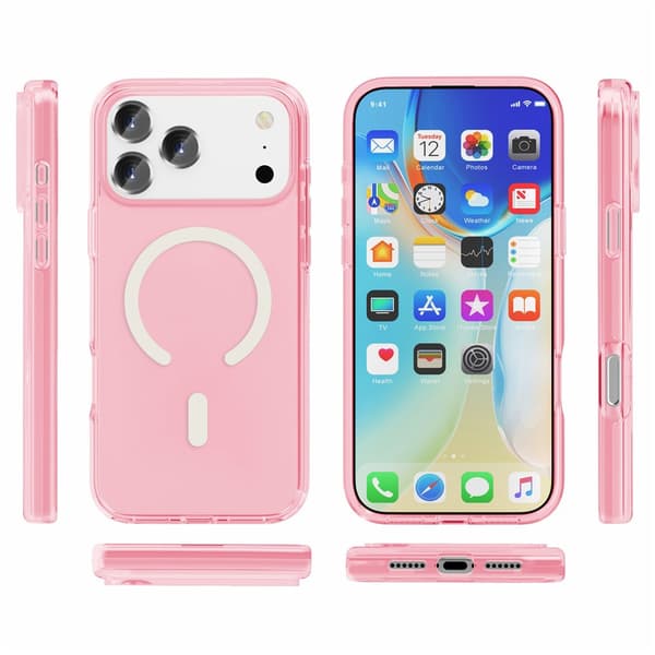 Mobilskal till iPhone 18 Pro Max MagSafe Rosa