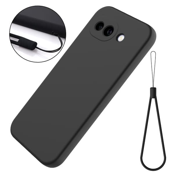 Silikonskal Google Pixel 10a Svart