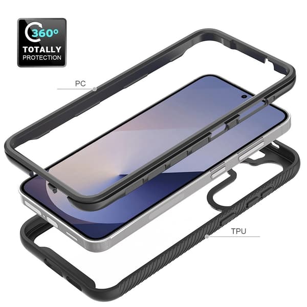 360 Full Cover Edge Case Samsung Galaxy A57 Black