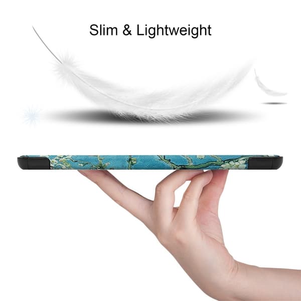 Samsung Galaxy Tab S10 Lite Fodral Tri-fold Körsbärsblommor