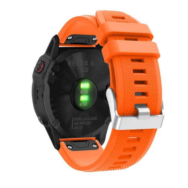 Silikonarmband Garmin Fenix 7 Orange