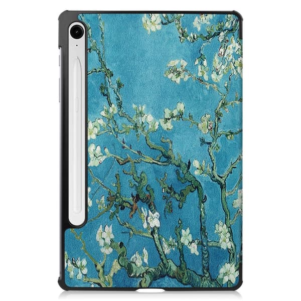 Samsung Galaxy Tab S10 FE Fodral Tri-fold Körsbärsblommor