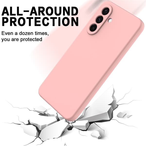 Silikonskal Samsung Galaxy A17 Rosa