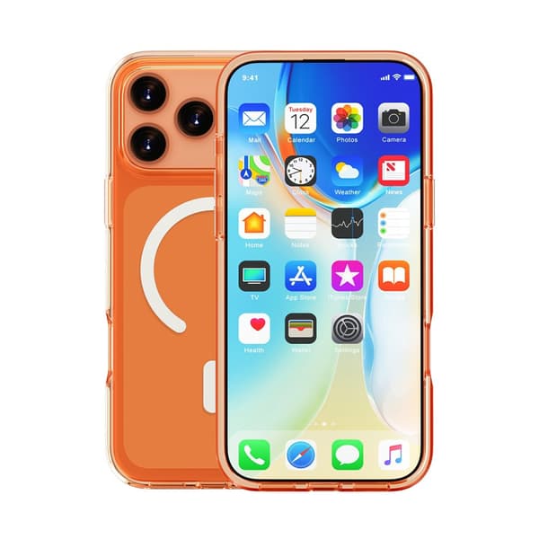 Mobilskal till iPhone 18 Pro Max MagSafe Orange