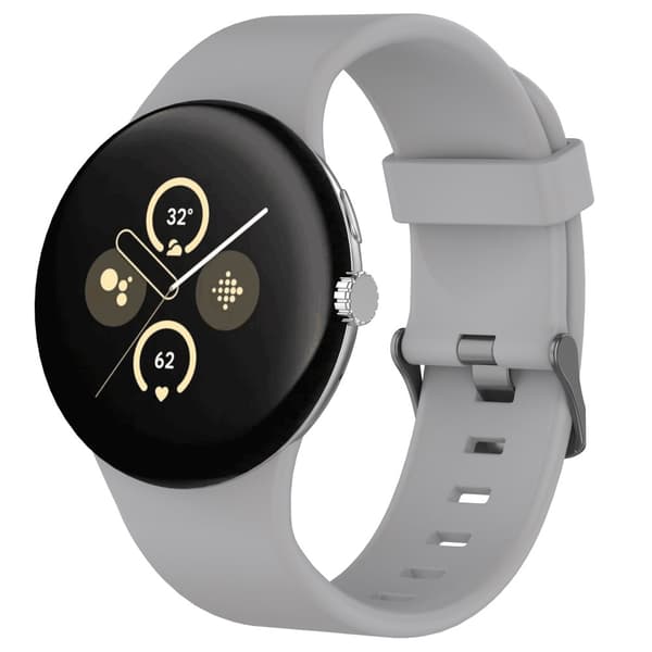 Silikonarmband Google Pixel Watch 4 45mm Grå
