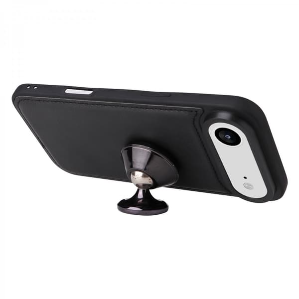 Läder Magnetfodral iPhone Air Svart