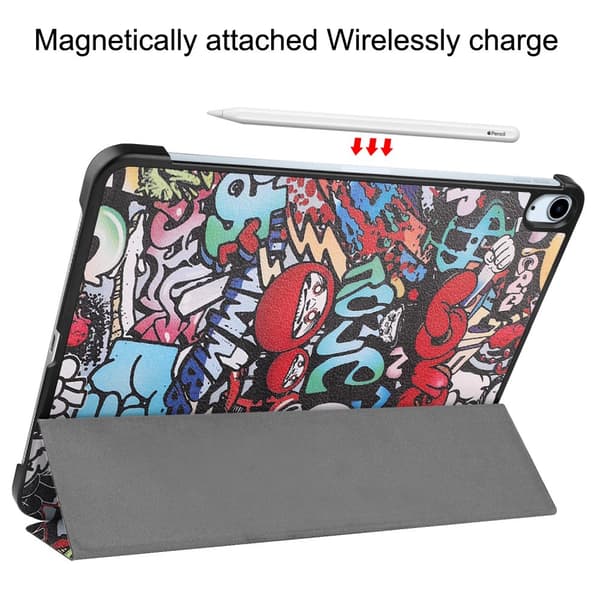 Apple iPad Air 11 8th Gen (2026) Fodral Tri-fold Graffiti