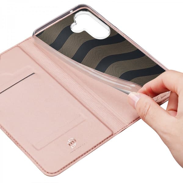 Dux Ducis Skin Pro Läderfodral Samsung Galaxy S26 Plus Rosa