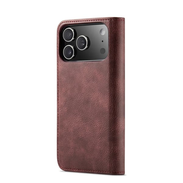 DG.MING 2-in-1 Magnet Wallet iPhone 17 Pro Red